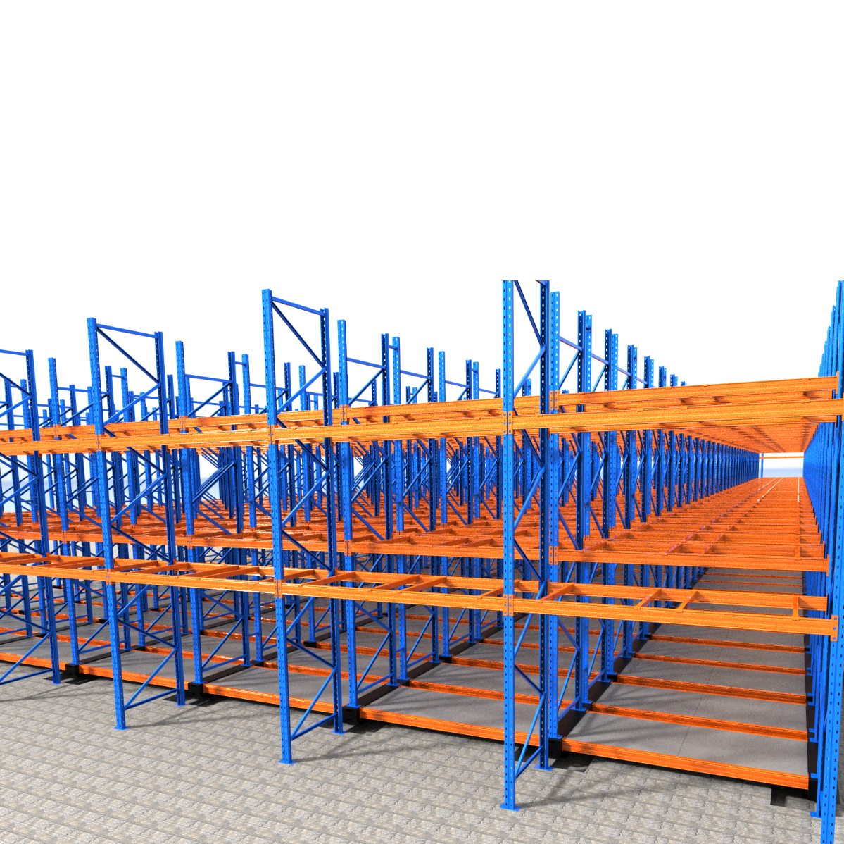 CE Certificate Heavy Duty Warehouse Storage System Steel Electric Mobile Rack System with High Quality Euro Pallet Racking
