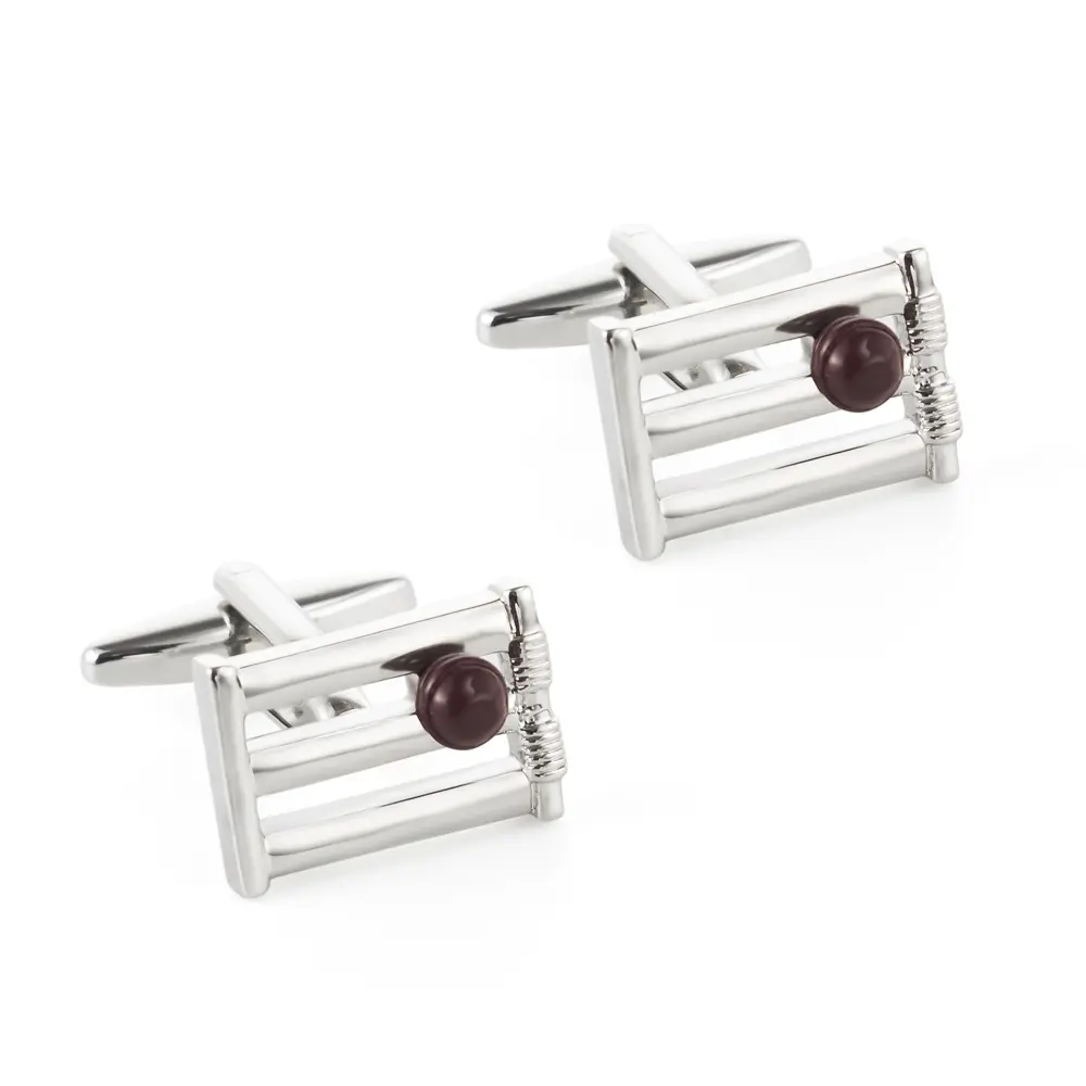 OEM High Quality Mens DIY Brass Notes Design Enamel Cufflinks Gifts CC0032