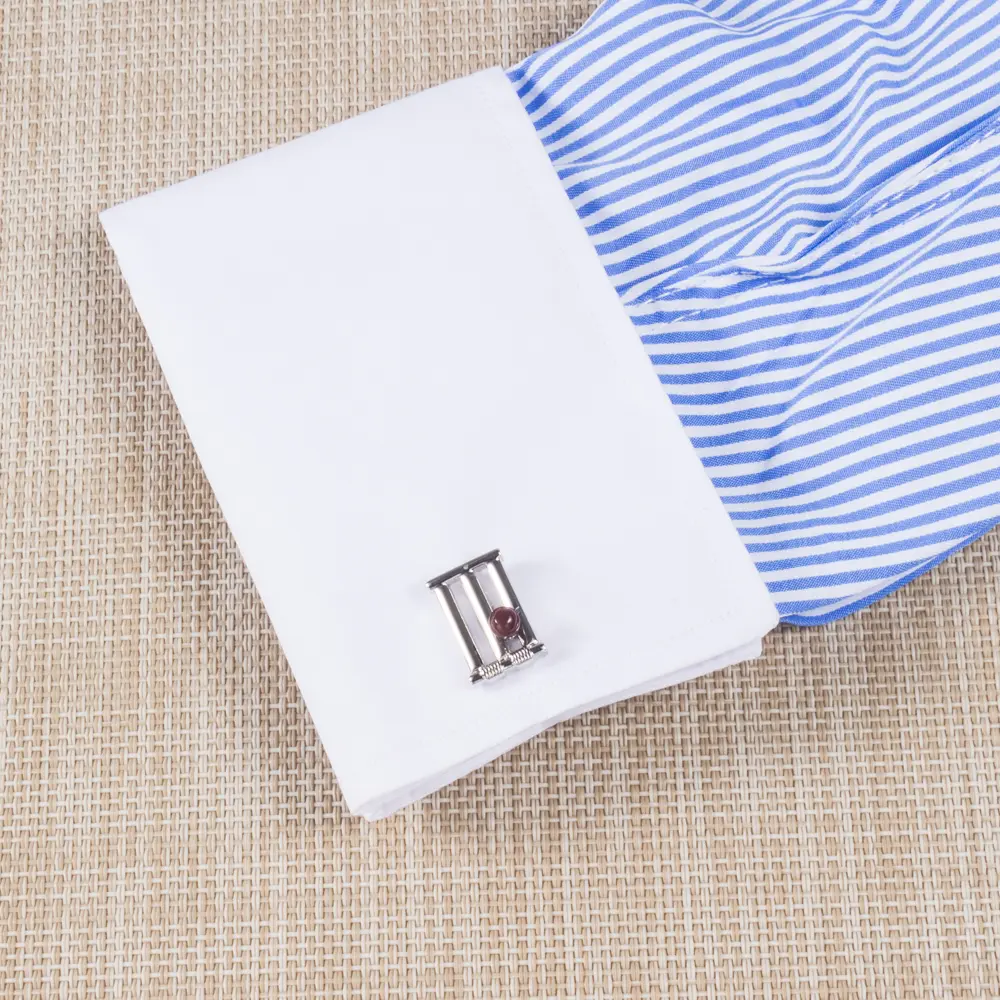 OEM High Quality Mens DIY Brass Notes Design Enamel Cufflinks Gifts CC0032