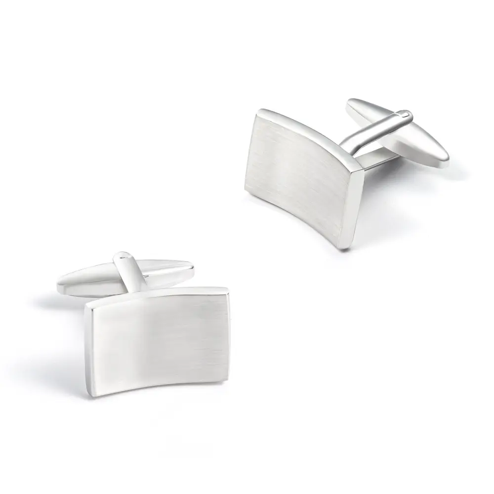 OEM Hot Selling Classic Style Silver Color Plated Groomsmen Cufflinks Jewelry Gifts For Business Men CL0229 Exporter, Company