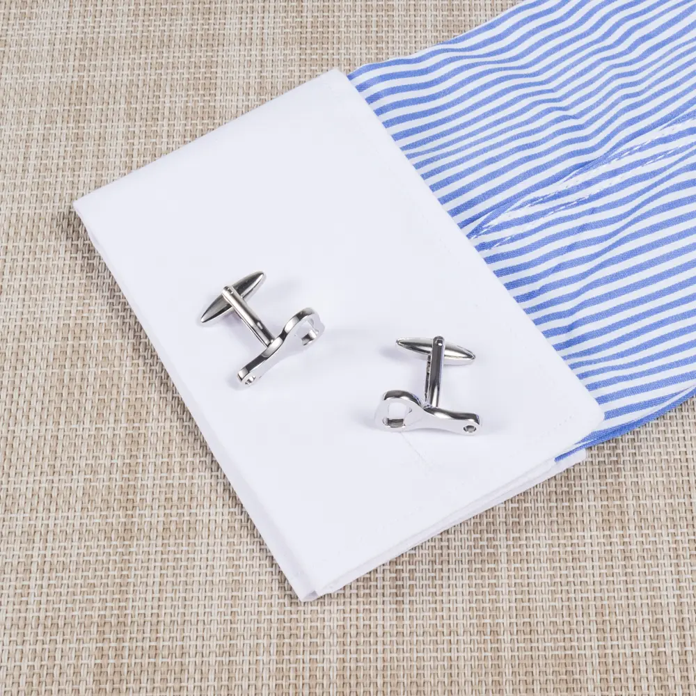 Custom Low Price Funny Beer Bottle Opener Design Metal Copper Cufflinks for Men Shirt Wholesale CL0025 Manufacturers, Company