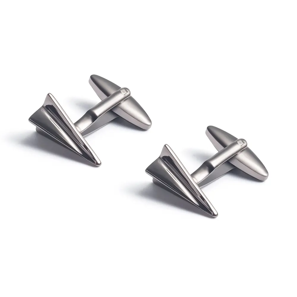 Custom Aircraft Models Cufflinks Alloy Metal Cufflinks Formal Suit Jewelry for Men CL0108-B Supplier, Suppliers