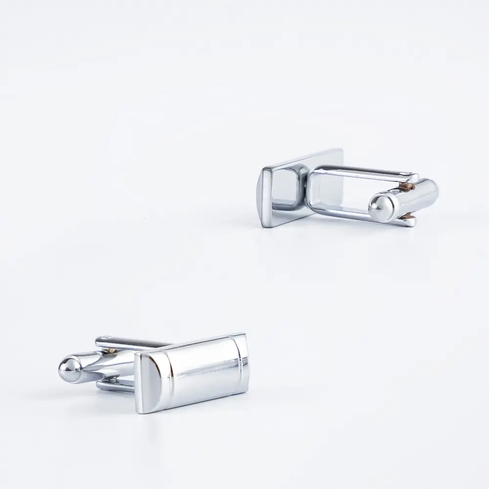 ODM Business Classic Low MOQ Well-Brushed Square Shape Copper Cuff Link  CL-C208 Exporter, Company