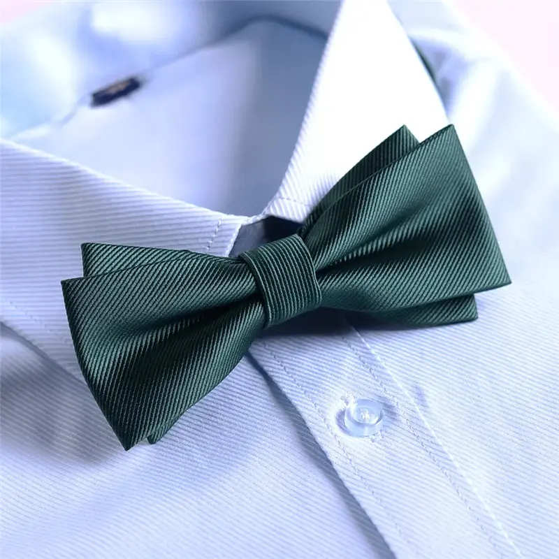 OEM Men’s Classic Party Wedding Polyester Adjustable Bow Ties for Suit Factory, Companies