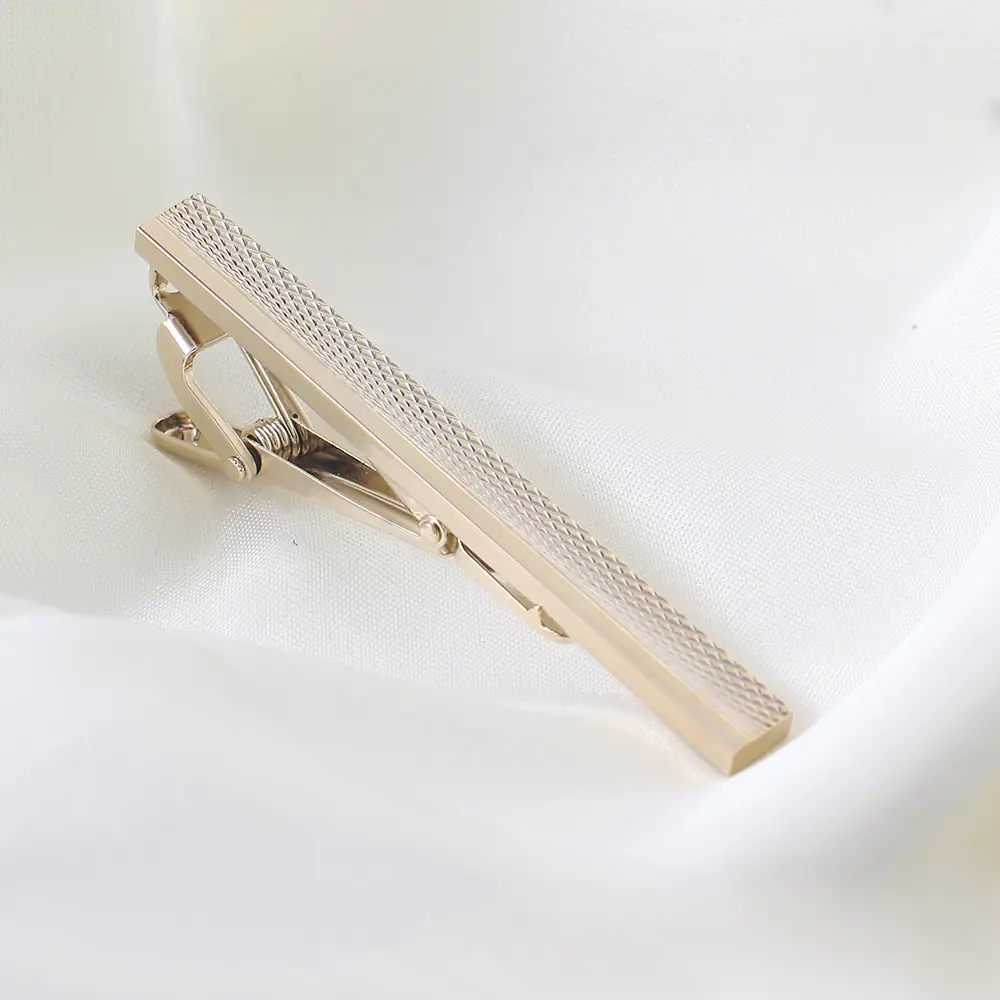 OEM Men's Fashionable Metal Silver Black Tone Formal Tie Pins Tie Bar Tie Clip Gift Set Factory Supply TPS-1003 Supplier, Exporter