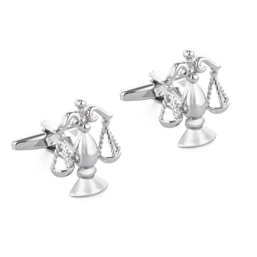 ODM Cufflinks Factory Polular Selling Scales of Justice Cuff Links Men Suit Shirt Accessory CL0007 Manufacturers, Exporter