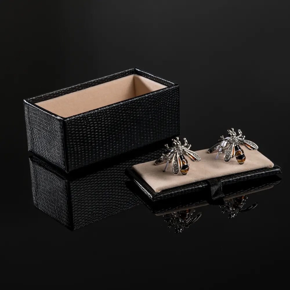 OEM Wasp Cufflinks Personalised Bee Cufflinks Crystal Cufflinks Gemstone Cufflinks Mens Gift Birthday Anniversary CS8907 Manufacturer, Manufacturers