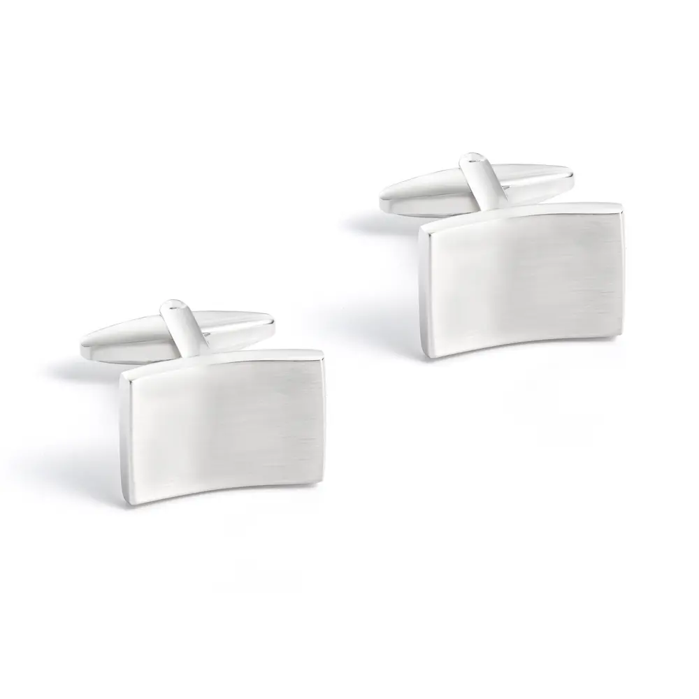 OEM Hot Selling Classic Style Silver Color Plated Groomsmen Cufflinks Jewelry Gifts For Business Men CL0229 Exporter, Company