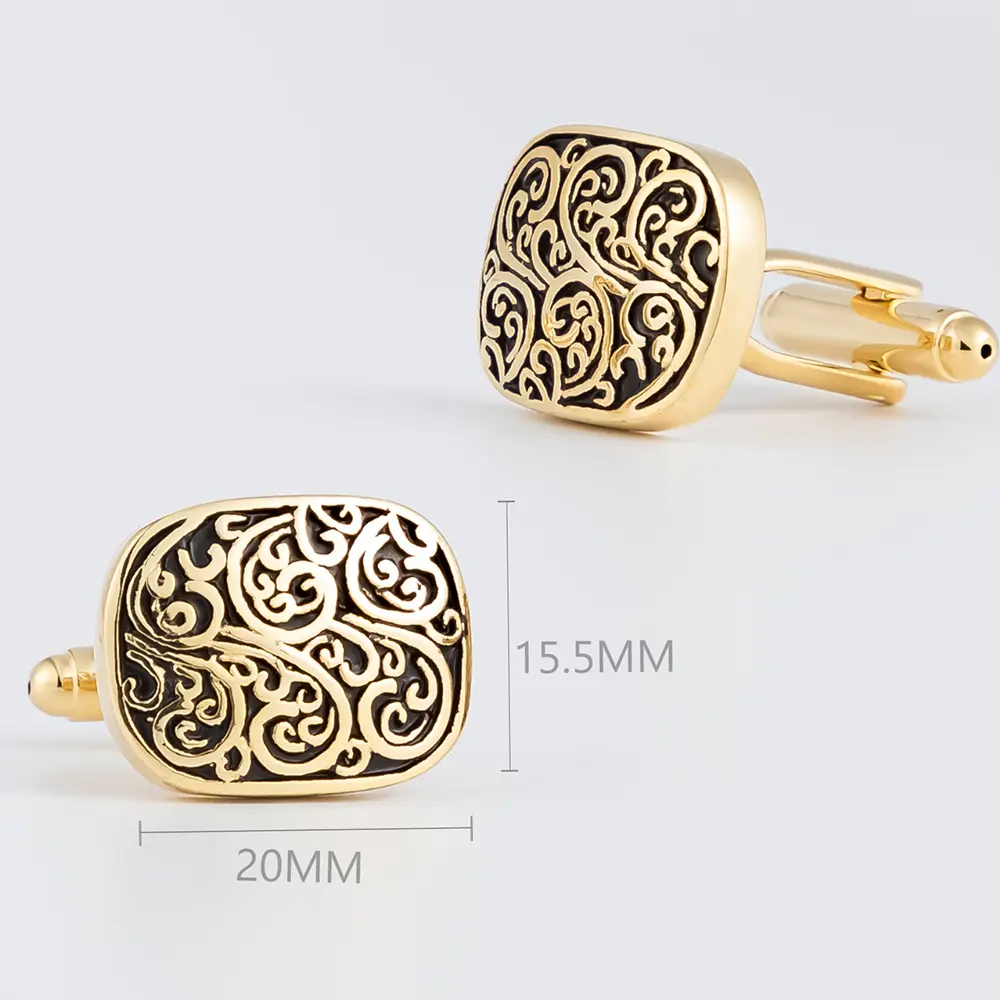 Custom Vintage Roman Lover Pattern Cuff Links Men Business Wedding Shirt Accessory Gifts CC0332-G Suppliers, Exporter