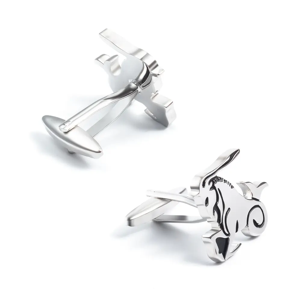 OEM Zodiac Aries Cufflinks Enamel Metal Shirt Cufflink Factory Low Price CC0246-S Manufacturers, Company