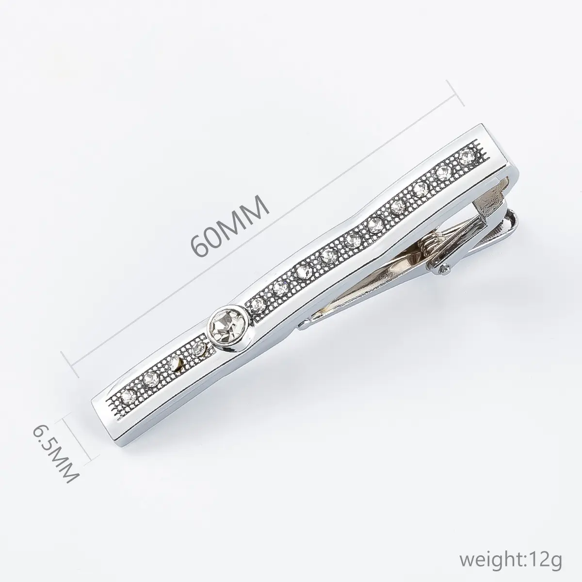OEM New Fashion Tie Clips High Quality Jewelry Mens Business Luxury Design Tie Bars Clasp Tie Pin Gift TS9001-S Suppliers, Companies