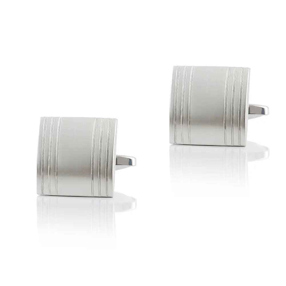 OEM Factory Wholesale Formal Business Dress Shirt Cuff Links Wedding Gifts Jewelry CL0154-2-S Manufacturer, Suppliers