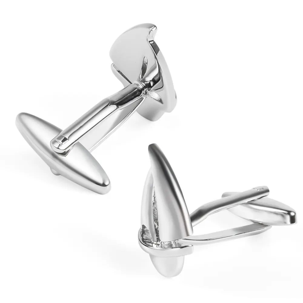 Wholesale High-ended Fashion Funny Men Suit Shirt Sailboat Cufflinks For Boat Enthusiast Gifts CL0032 Factory, Exporter