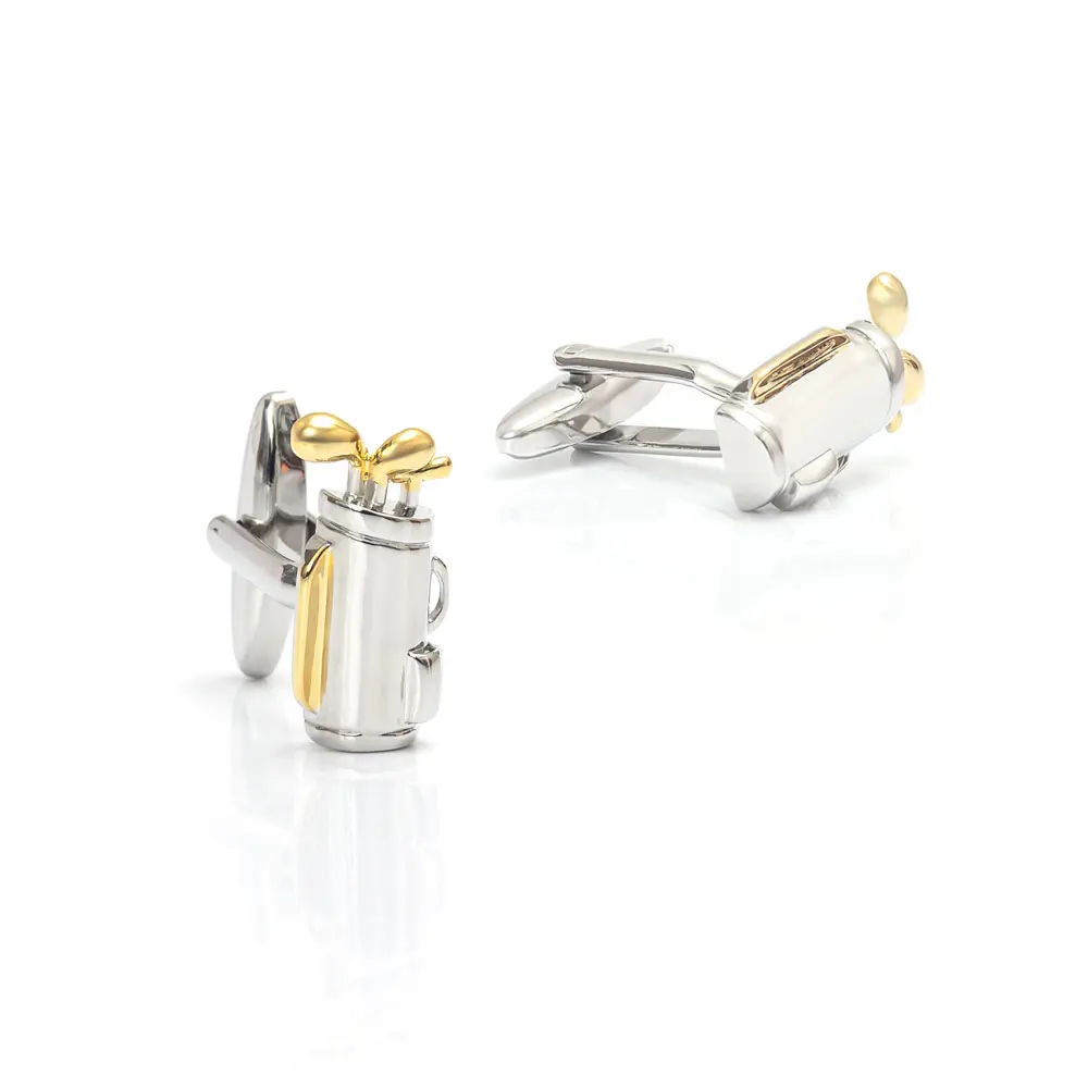 ODM Business Golf Club Men Gifts Custom Metal Cufflinks Men Shirt Accessories Wholesale CL0051 Exporters, Companies