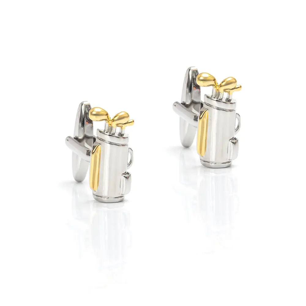 ODM Business Golf Club Men Gifts Custom Metal Cufflinks Men Shirt Accessories Wholesale CL0051 Exporters, Companies