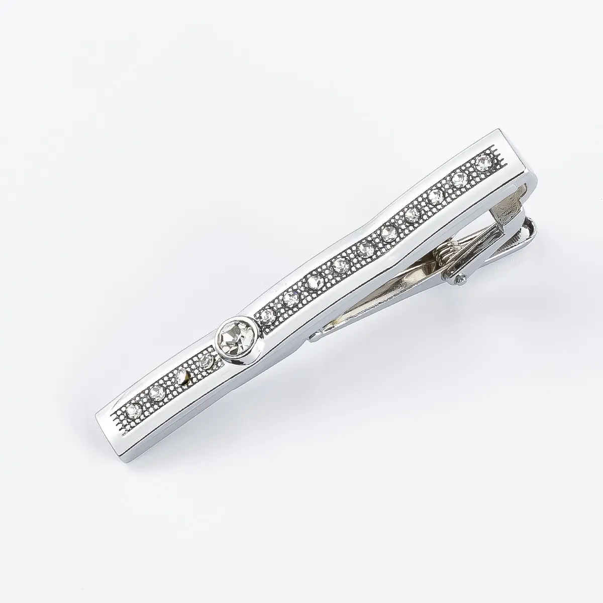 OEM New Fashion Tie Clips High Quality Jewelry Mens Business Luxury Design Tie Bars Clasp Tie Pin Gift TS9001-S Suppliers, Companies