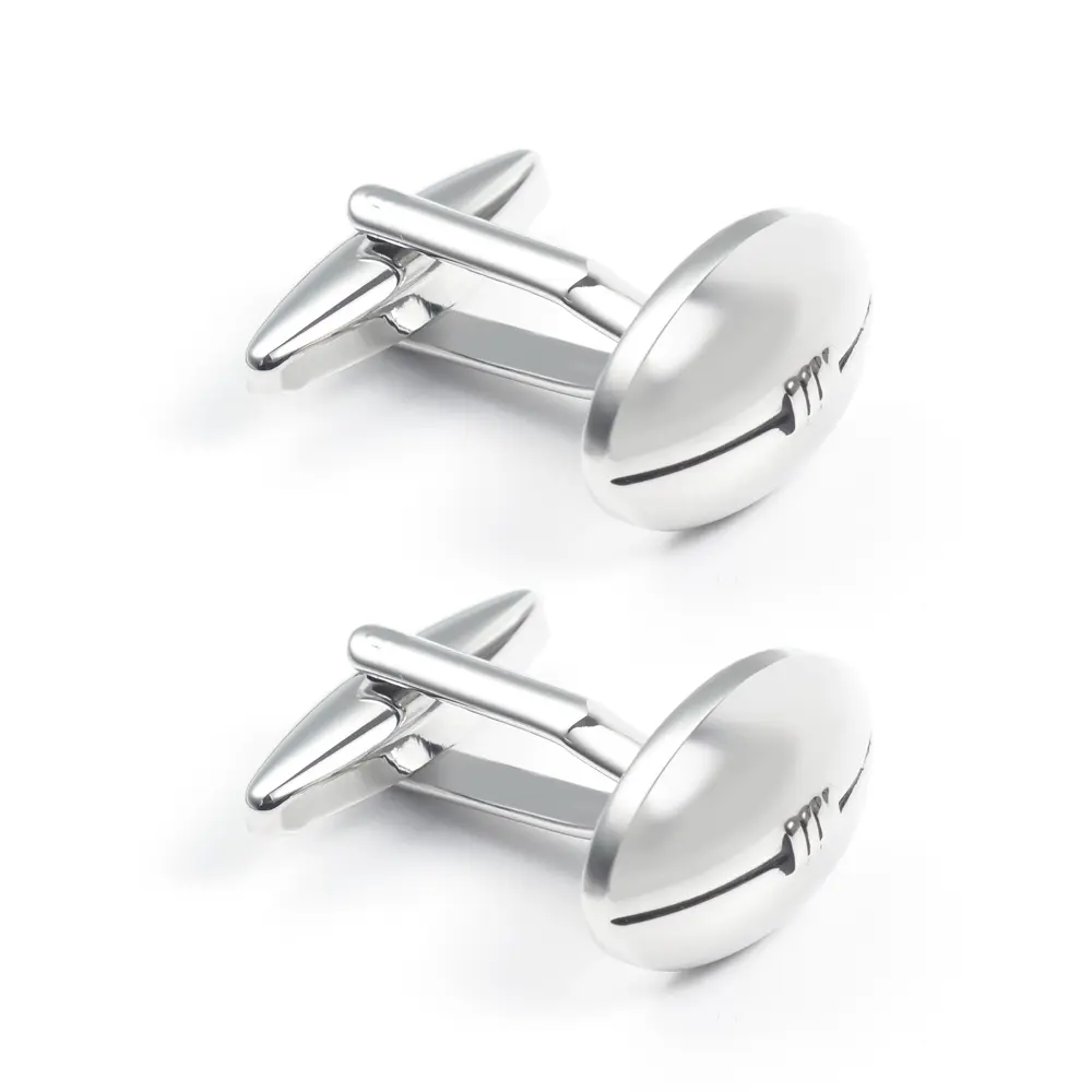 Wholesale JINJIE OEM Fashion Wedding Personalized Silver Plated Baseball Sports Cufflinks for Men Shirt CC0013 Exporter, Company
