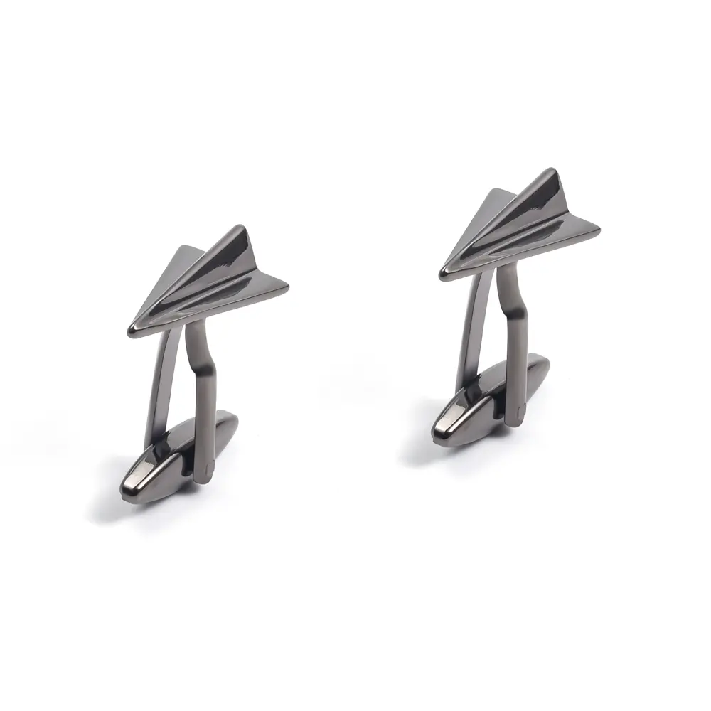 Custom Aircraft Models Cufflinks Alloy Metal Cufflinks Formal Suit Jewelry for Men CL0108-B Supplier, Suppliers