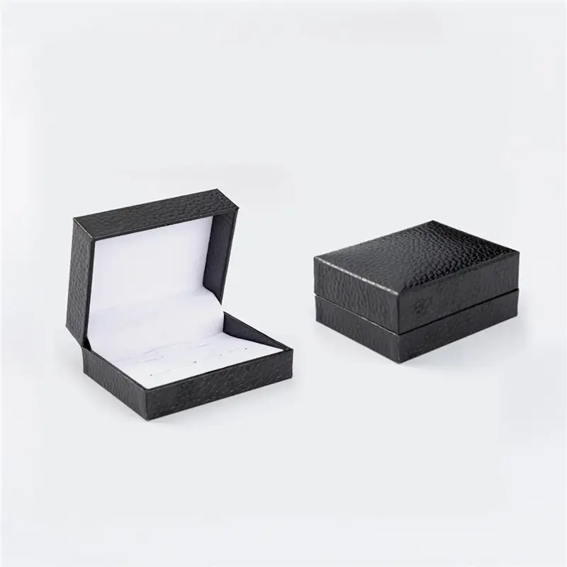 Wholesale Classic Black Paper Gift Box Cufflinks Studs Storage Box Factory, Companies