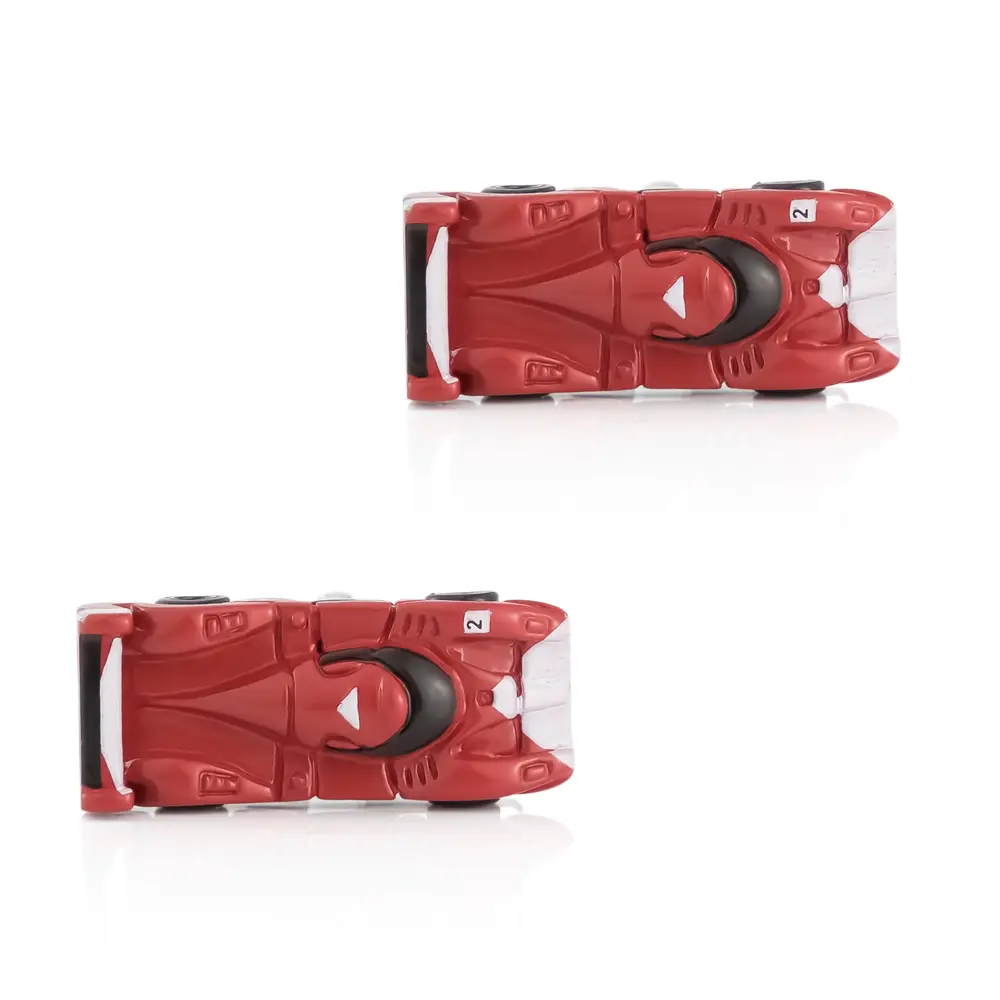 OEM Cool Stylish Manufacturer Hot Selling Red Race 3D Car Model Men Cufflinks Gifts CC0108 Manufacturer, Manufacturers
