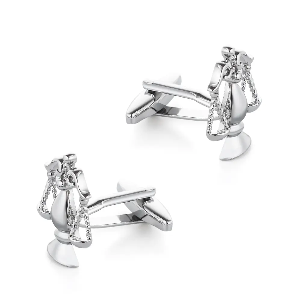 ODM Cufflinks Factory Polular Selling Scales of Justice Cuff Links Men Suit Shirt Accessory CL0007 Manufacturers, Exporter