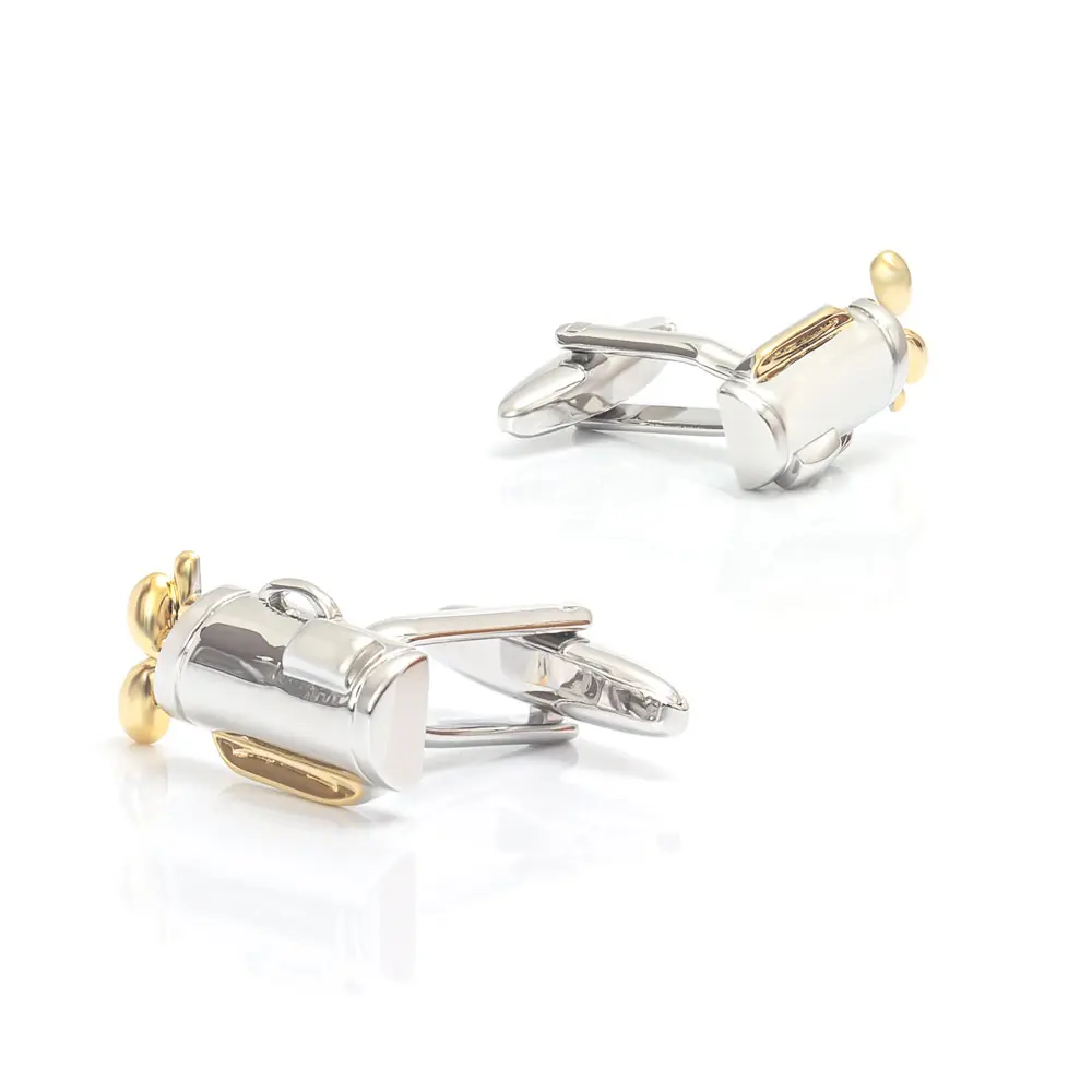 ODM Business Golf Club Men Gifts Custom Metal Cufflinks Men Shirt Accessories Wholesale CL0051 Exporters, Companies