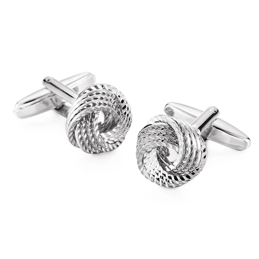Custom Factory High Quality Knot Cufflink Collections Business Men's Cufflinks Wholesale Manufacturer, Companies
