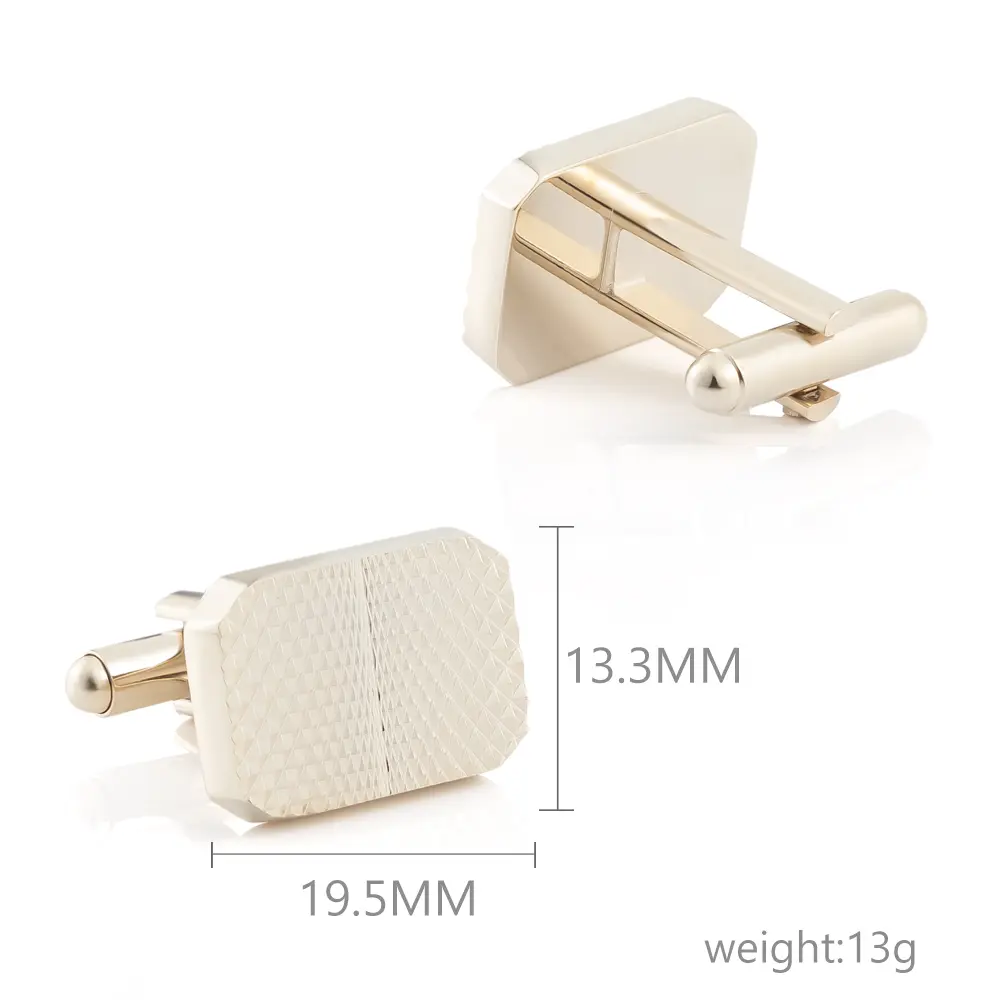 Wholesale Hot Selling Gold Plated Men Cufflinks Wedding Party Gifts Shirt Button Accessories CL-L056-2