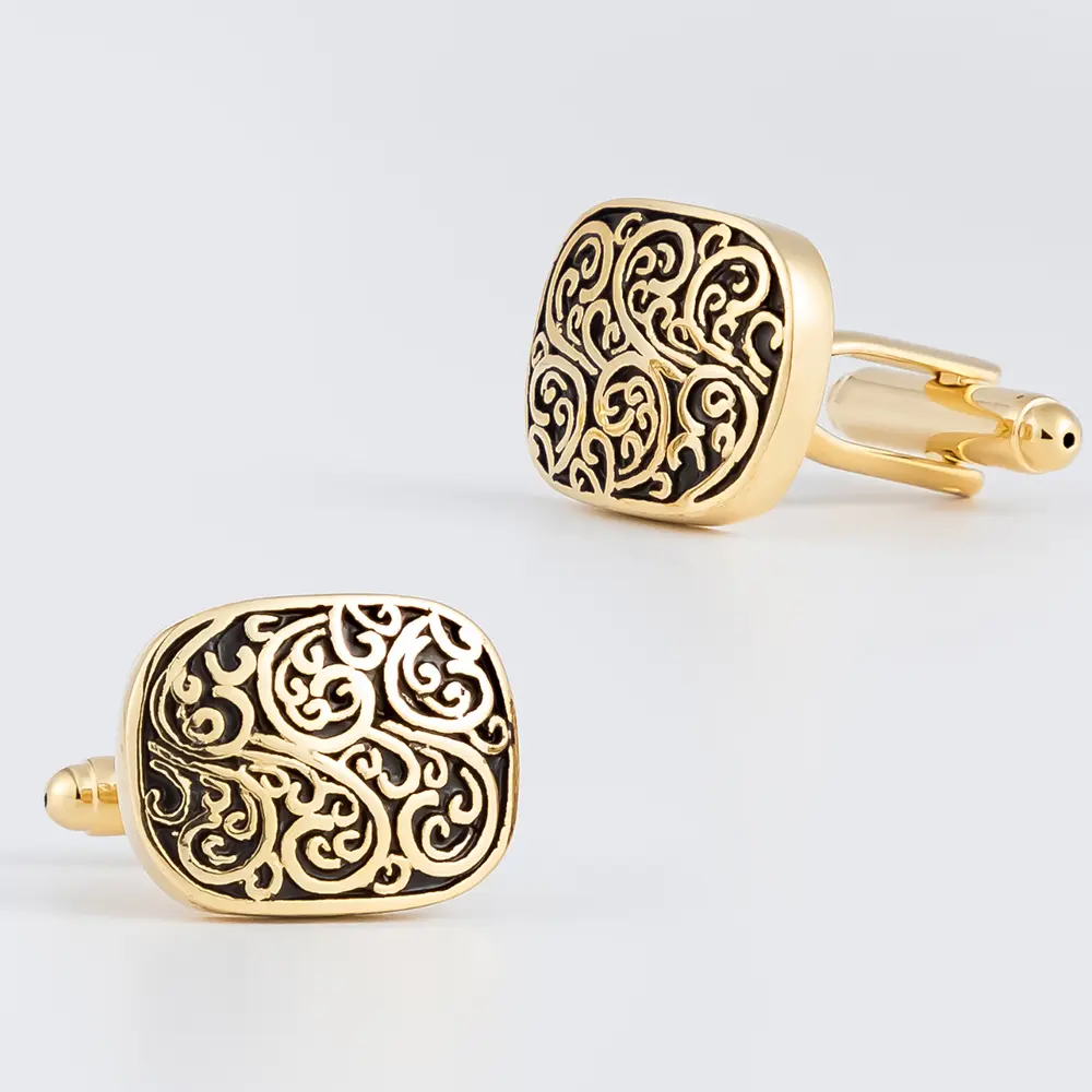 Custom Vintage Roman Lover Pattern Cuff Links Men Business Wedding Shirt Accessory Gifts CC0332-G Suppliers, Exporter