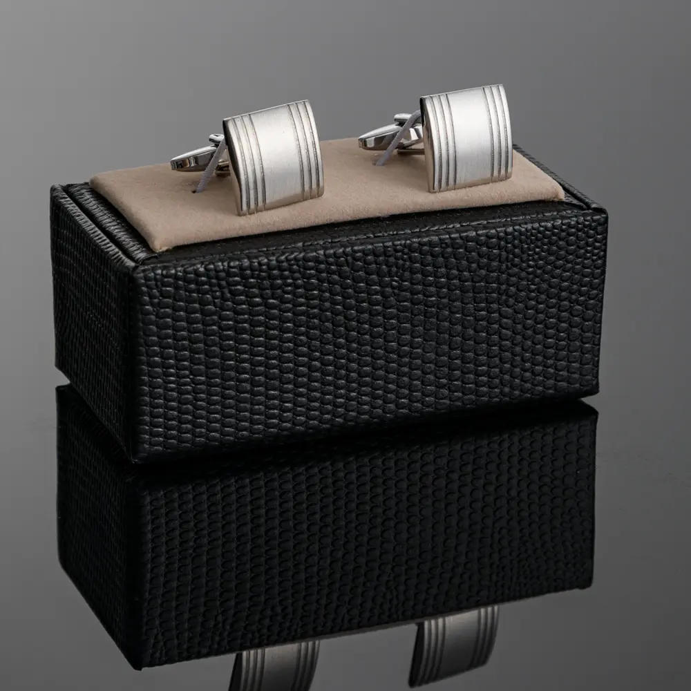 OEM Factory Wholesale Formal Business Dress Shirt Cuff Links Wedding Gifts Jewelry CL0154-2-S Manufacturer, Suppliers