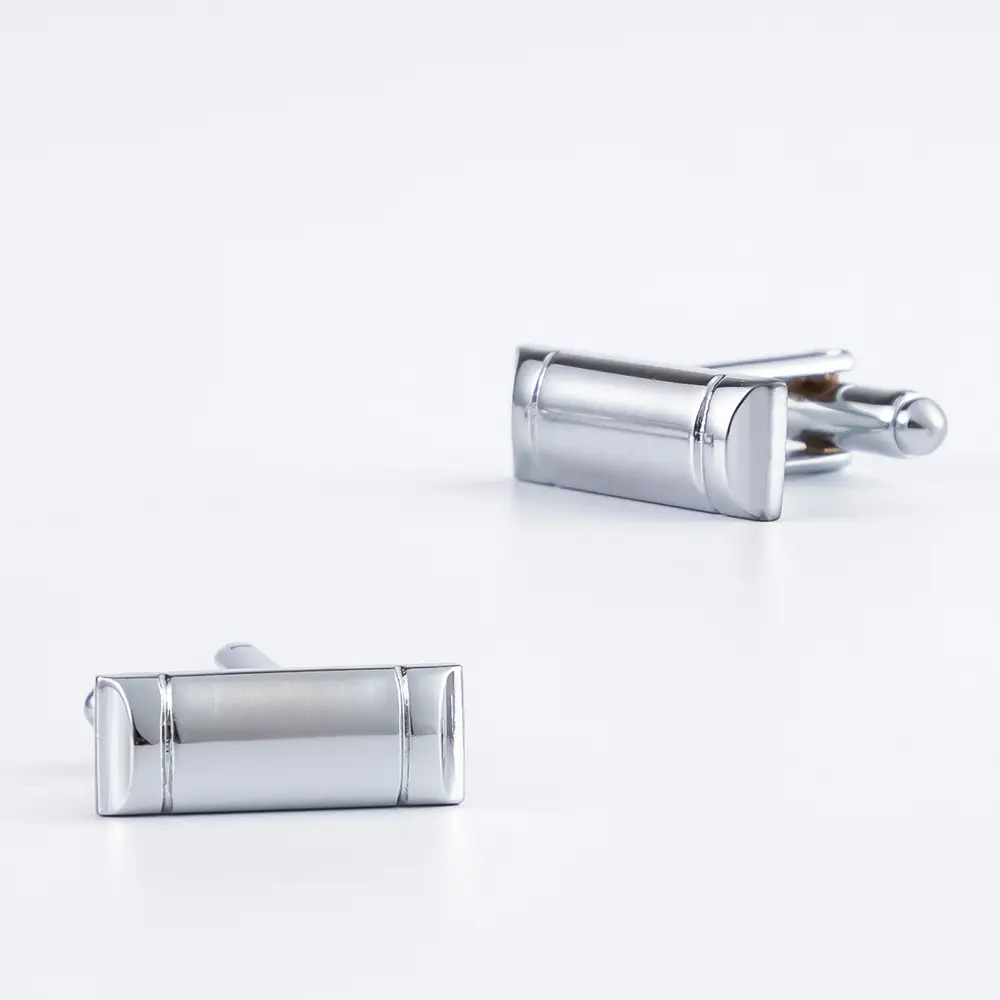 ODM Business Classic Low MOQ Well-Brushed Square Shape Copper Cuff Link  CL-C208 Exporter, Company