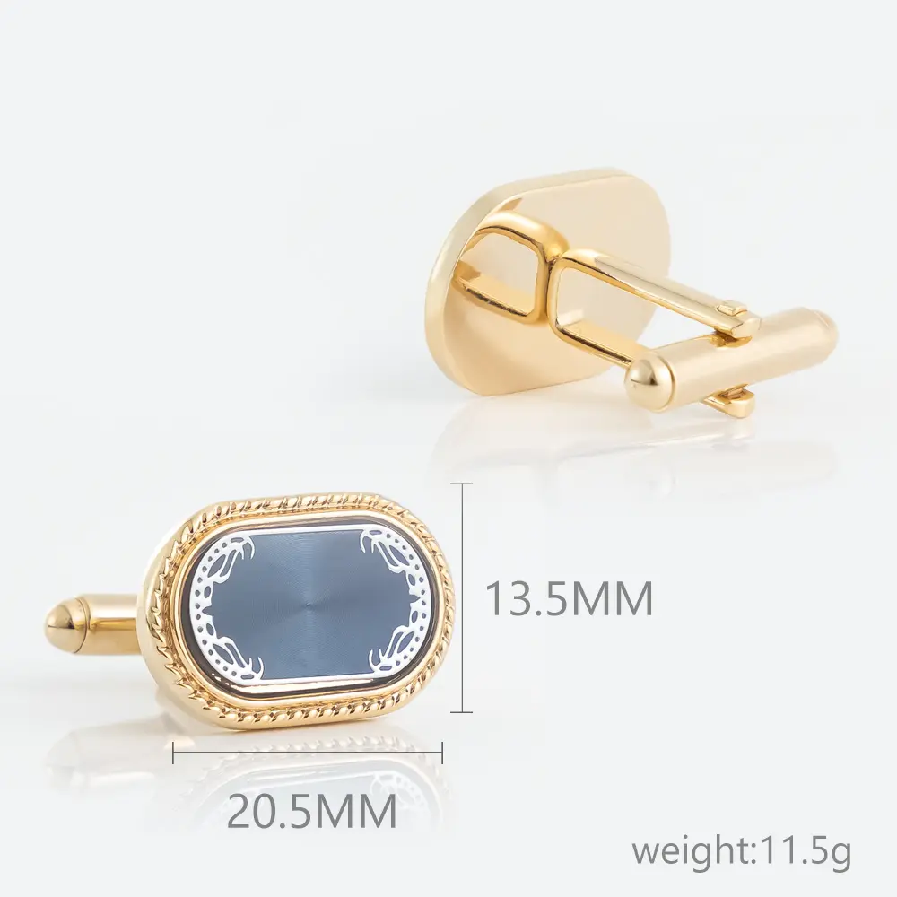 Custom New Fashion French Wedding Party Business Shirt Accessories Mens Brass Cufflinks CA9003 Factories, Exporters