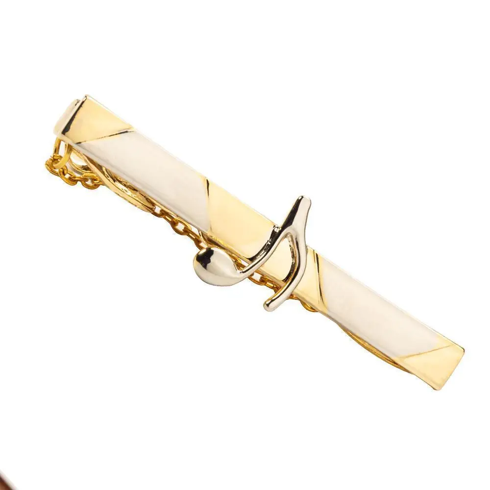 Custom Mens Classic Design Business Gold Musical Signs Tie Clips Wedding Tie Pin Jewelry TL0001 Exporter, Exporters
