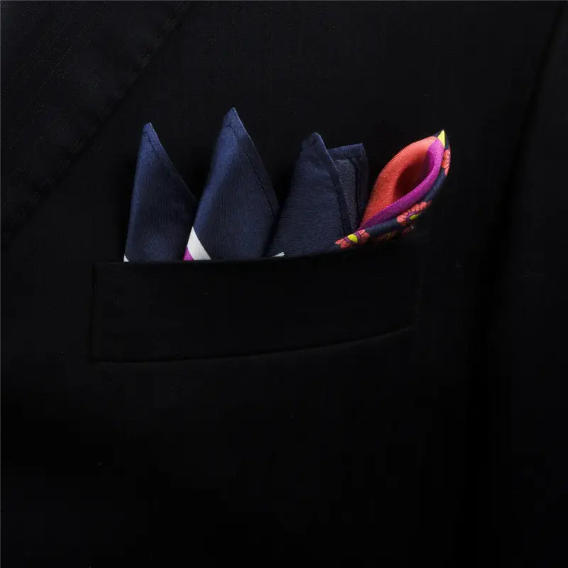 Wholesale 33*33cm Luxury Fashion Polka Dots Silk Pocket Square Exporter, Companies
