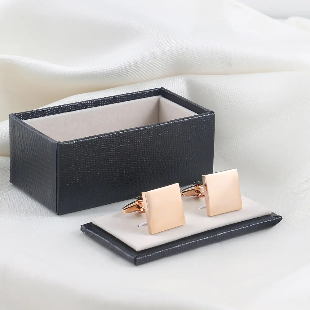 Custom Factory Make Custom Logo Plain Style Brass Material Cufflinks For Men CL0277 Supplier, Exporter