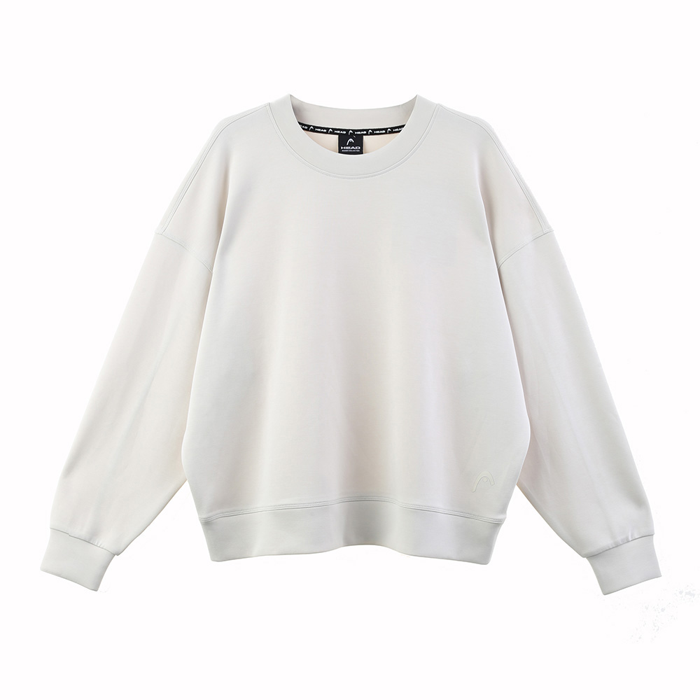 China Basic Plain Knitted Scuba Sweatshirts Women’s Top Manufacturer, Manufacturers