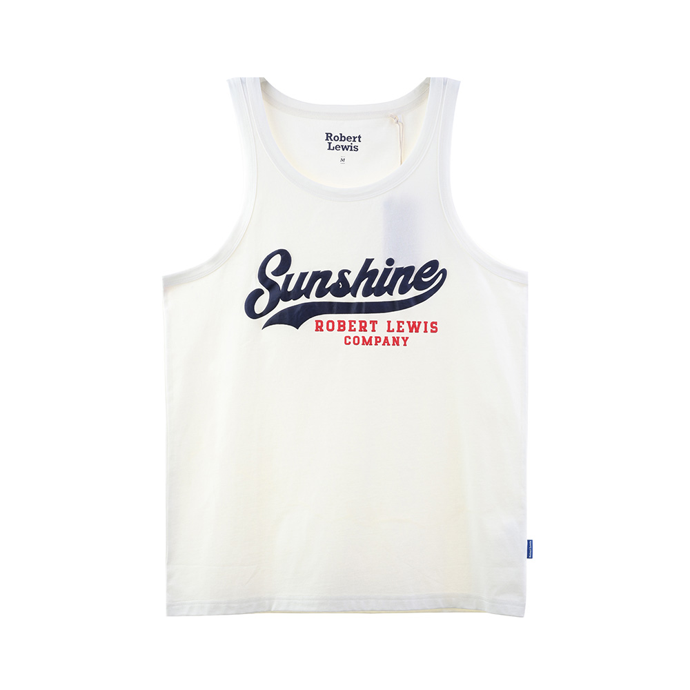 Wholesale Wholesale Customizable Men’s Vest 100%Cotton Puff Print Sleeveless T Shirt Manufacturer, Factory
