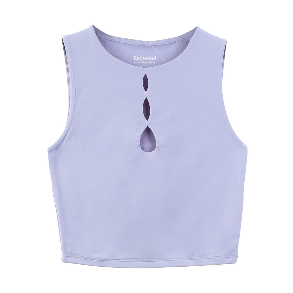 Wholesale Women’s hollow-out sleeveless crop tank top Manufacturer, Manufacturers