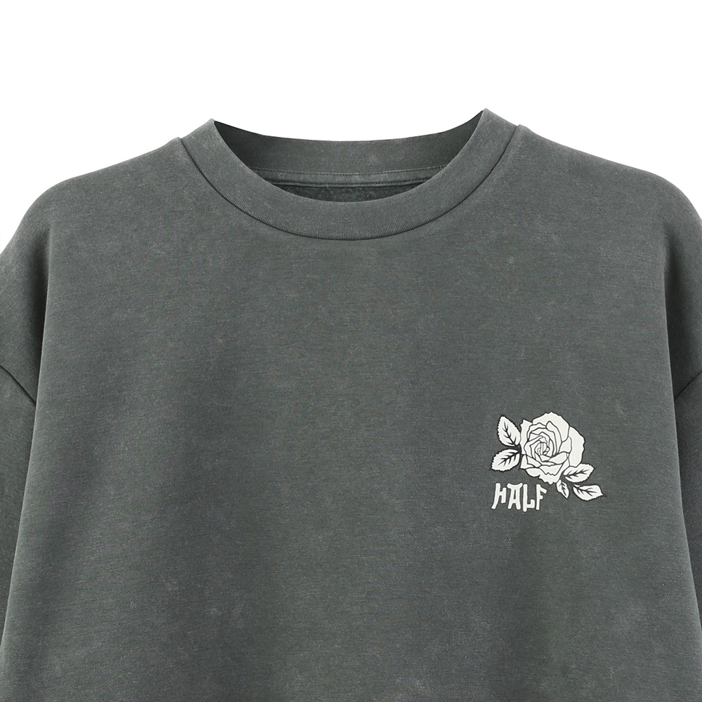Wholesale Custom Men Crew Neck Fleece Sweatshirt Vintage Long Sleeve Top Manufacturers, Suppliers