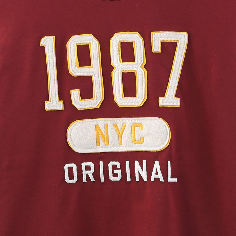 China Men Applique Embroidery T Shirt Wholesale Customizable T Shirts Supplier, Factory