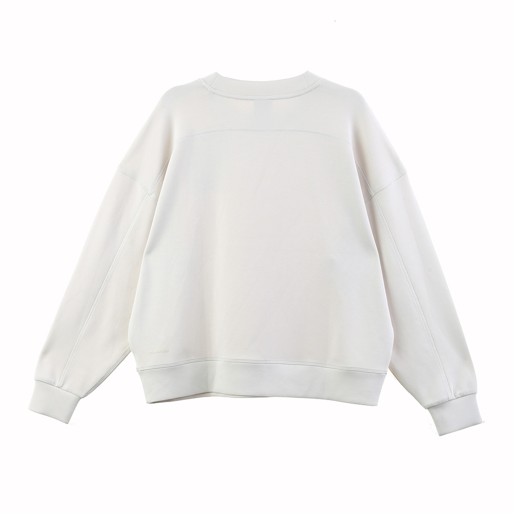 China Basic Plain Knitted Scuba Sweatshirts Women’s Top Manufacturer, Manufacturers