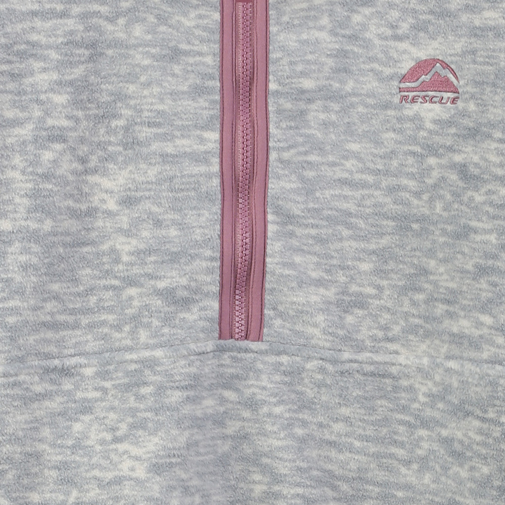Wholesale Women Half Zipper Mock Neck Sweatshirts Polar Fleece Thermal Sweater Suppliers, Factory