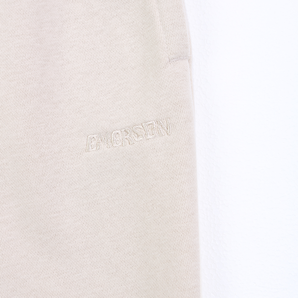 China Women's logo embroidered brushed french terry pants Manufacturer, Factory