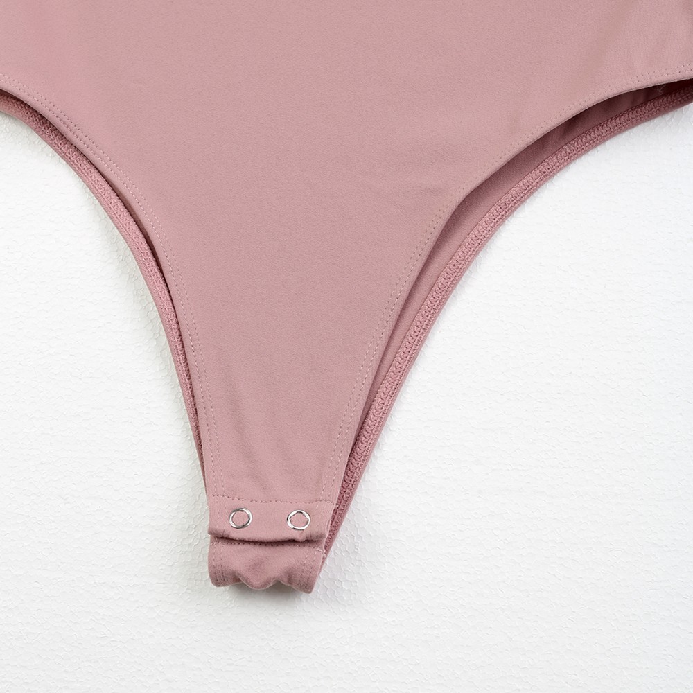 China Women's brushed nylon spandex interlock bodysuit Manufacturer, Factory