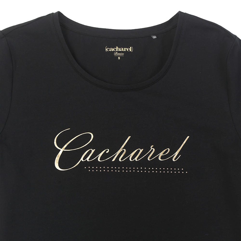 China Silicon wash BCI cotton women' s foil print T-shirt Manufacturers, Suppliers