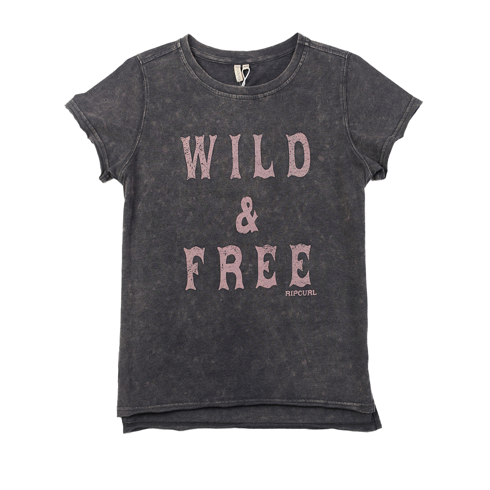 China Acid wash garment dye women’s flock print short sleeve T-shirt Factory, Factories