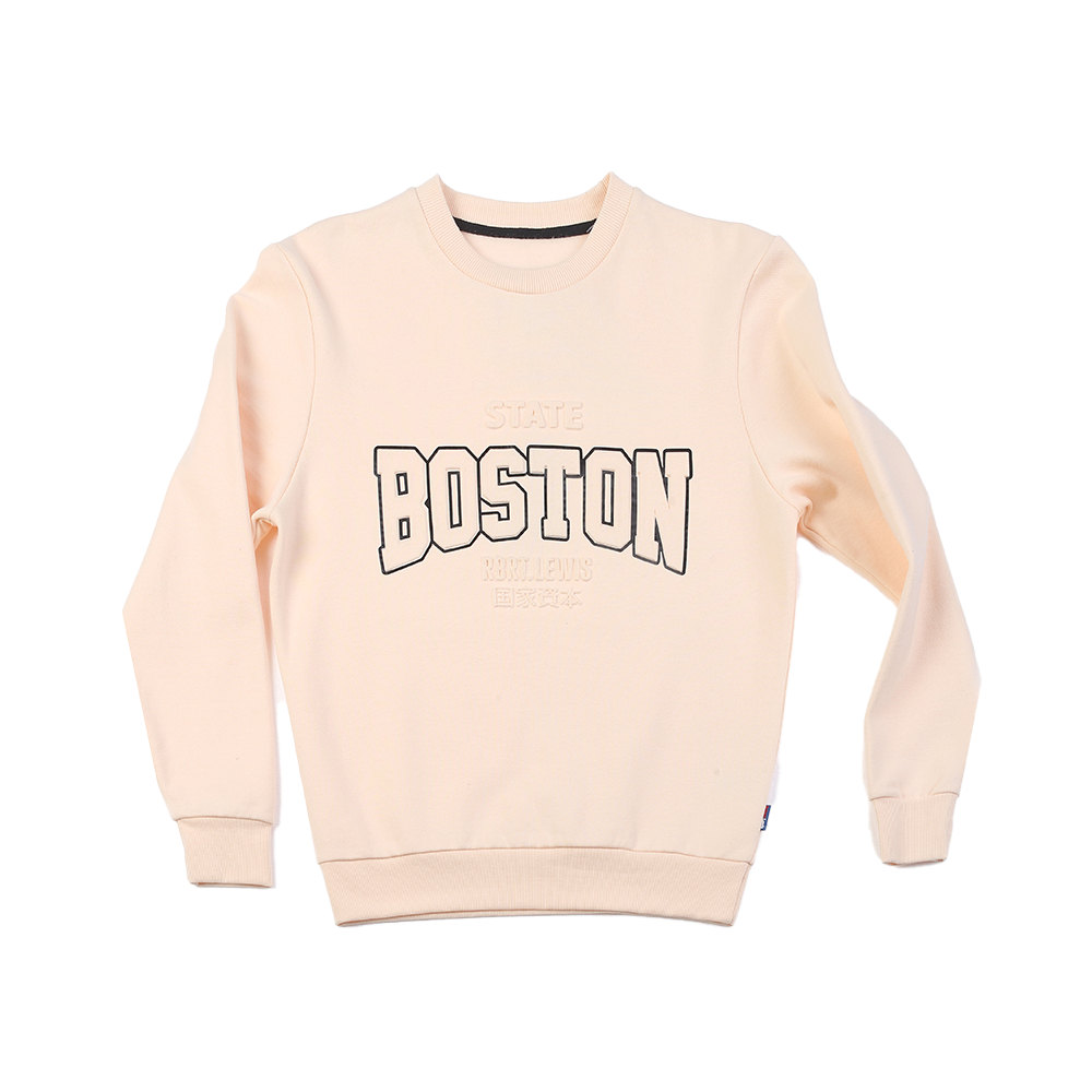 Wholesale 3D embossed graphic men's fleece crew neck sweater shirt Suppliers, Factory