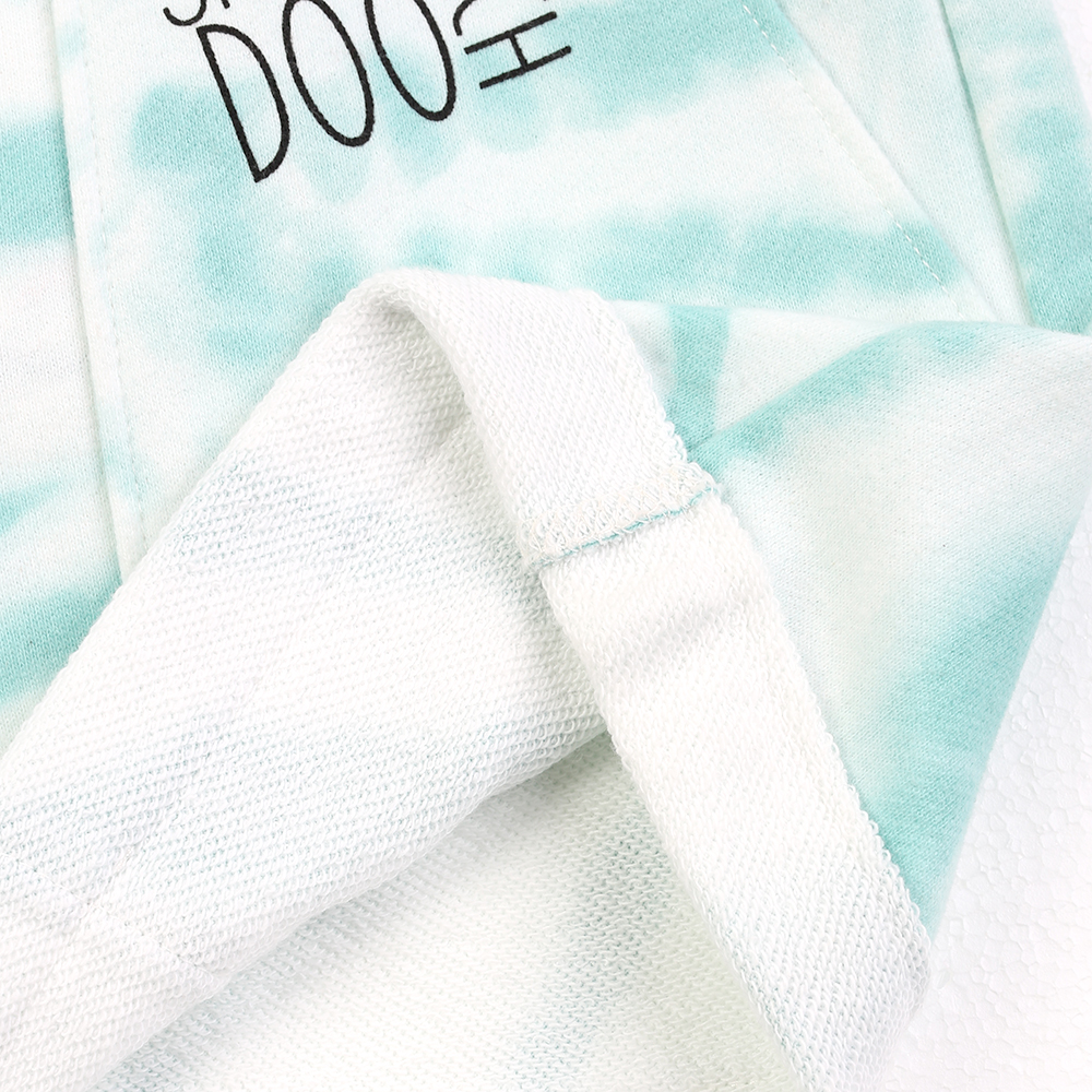 Wholesale Women's full print Imitation tie-dye french terry shorts Supplier, Factories