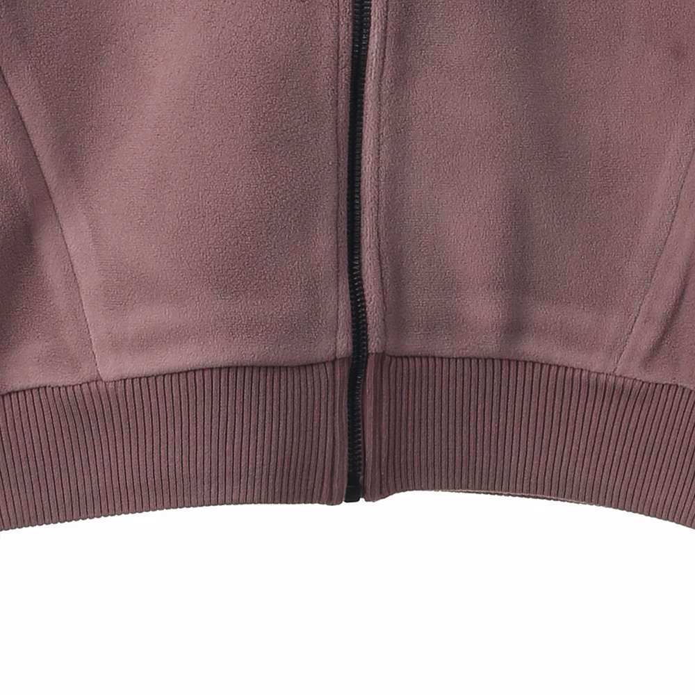 China Women’s Aoli Velvet Hooded Jacket Eco-Friendly Sustainable Hoodies Suppliers, Factories