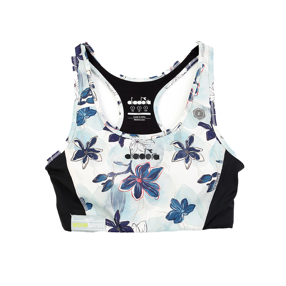 China Women' s high impact double layer full print active bra Manufacturers, Factory